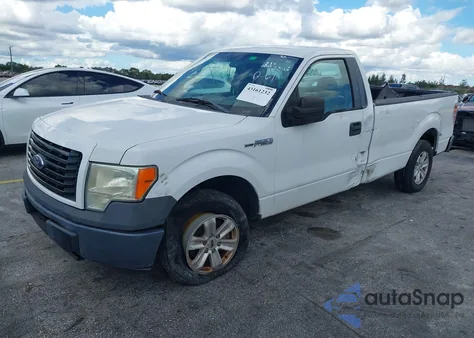 2009 Ford F-150 Xl из США, поврежденный, VIN 1FTRF12W39KB82517